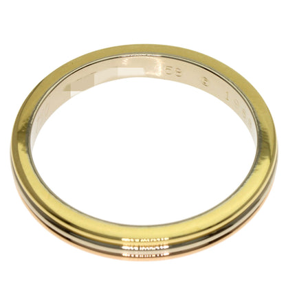 CARTIER Wedding Band #58 Ring K18 Yellow Gold 18K Pink GoldLadies [Used]