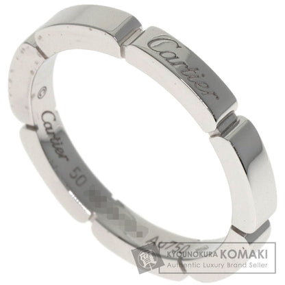 CARTIER Mayon PANTHERE # 50 Ring K18 White Gold Ladies [Used]