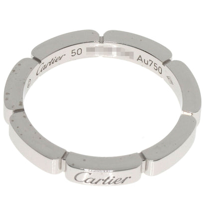 CARTIER Mayon PANTHERE # 50 Ring K18 White Gold Ladies [Used]