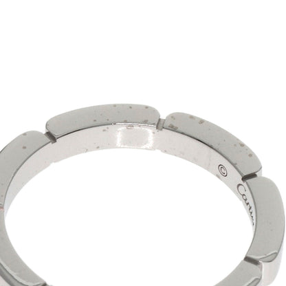 CARTIER Mayon PANTHERE # 50 Ring K18 White Gold Ladies [Used]