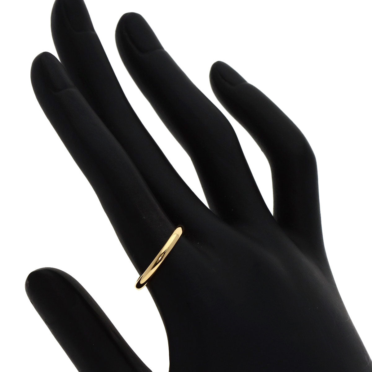 CARTIER Wedding #55 Ring K18 Yellow Gold Ladies [Used]