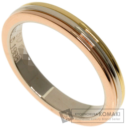 CARTIER   Three color # 50 Ring  K18 Yellow Gold K18 White GoldLadies [Used]
