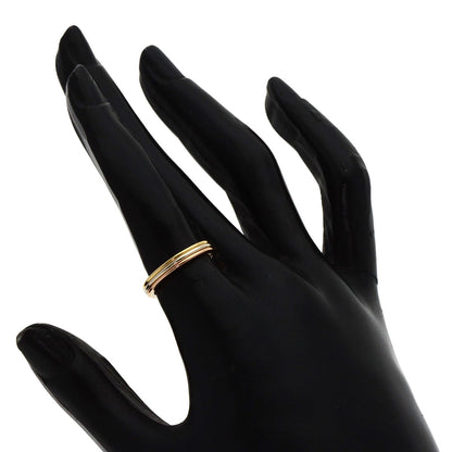 CARTIER   Three color # 50 Ring  K18 Yellow Gold K18 White GoldLadies [Used]