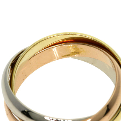 CARTIER   Trinity Ring #52 Ring  K18 Yellow Gold 18K Pink GoldLadies [Used]
