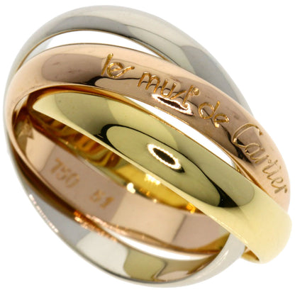 CARTIER   Trinity #51 Ring  K18 Yellow Gold K18 White GoldLadies [Used]