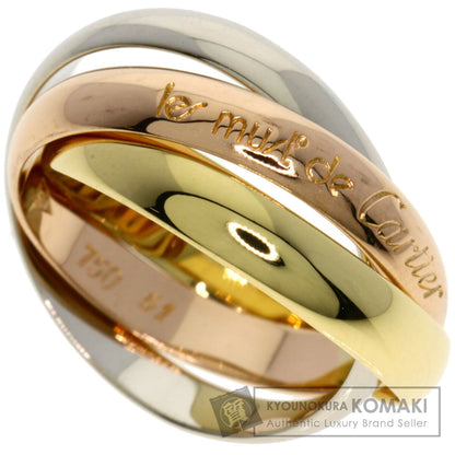 CARTIER   Trinity #51 Ring  K18 Yellow Gold K18 White GoldLadies [Used]