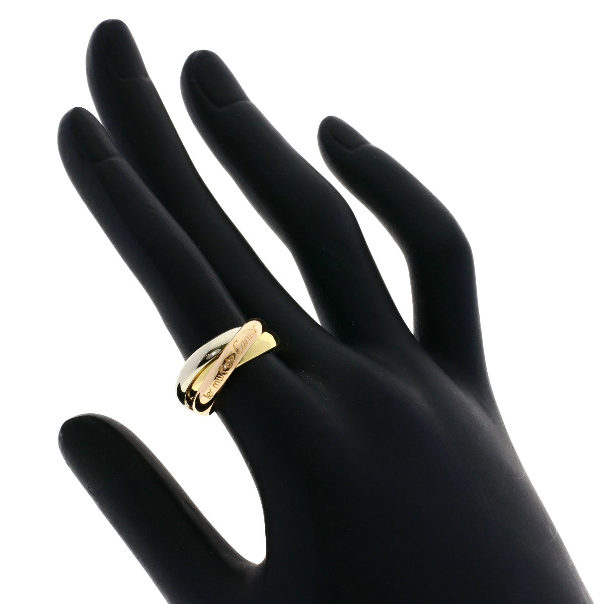 CARTIER   Trinity #51 Ring  K18 Yellow Gold K18 White GoldLadies [Used]