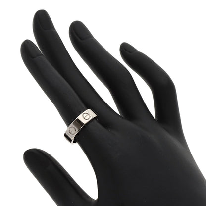 CARTIER love ring #51 Ring K18 White Gold Ladies [Used]