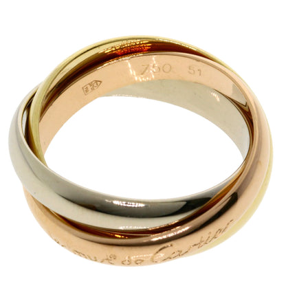 CARTIER   Trinity #51 Ring  K18 Yellow Gold K18 White GoldLadies [Used]