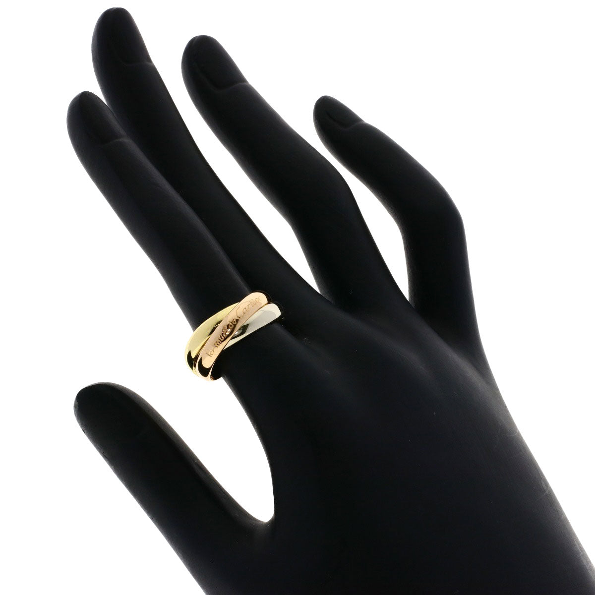 CARTIER   Trinity #51 Ring  K18 Yellow Gold K18 White GoldLadies [Used]