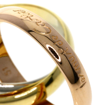 CARTIER   Trinity #51 Ring  K18 Yellow Gold K18 White GoldLadies [Used]