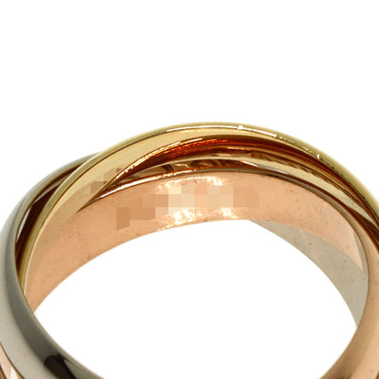 CARTIER Trinity #48 Ring K18 Yellow Gold K18 White GoldLadies [Used]