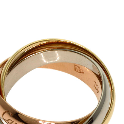 CARTIER Trinity #48 Ring K18 Yellow Gold K18 White GoldLadies [Used]