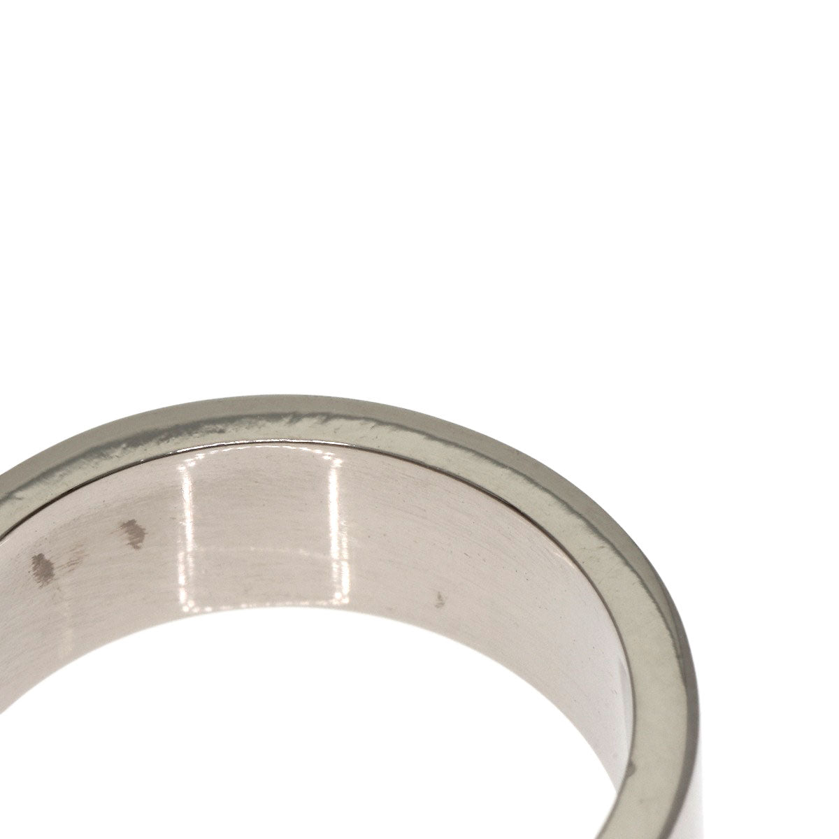 CARTIER love ring #47 Ring K18 White Gold Ladies [Used]