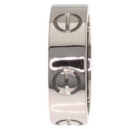 CARTIER love ring #47 Ring K18 White Gold Ladies [Used]