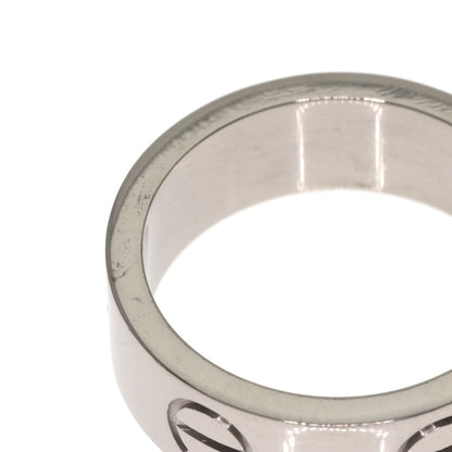 CARTIER love ring #47 Ring K18 White Gold Ladies [Used]