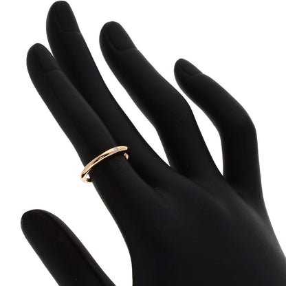 BVLGARI Feddie 1P Diamond Ring K18 Pink Gold Ladies [Used]