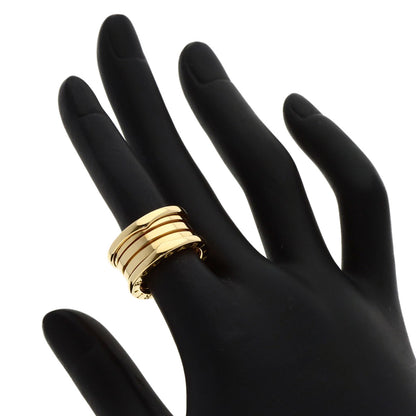 BVLGARI B.zero1 4 bands #50 Ring K18 Yellow Gold Ladies [Used]