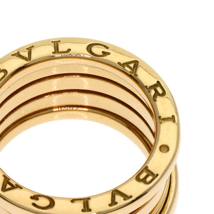 BVLGARI B.zero1 4 bands #50 Ring K18 Yellow Gold Ladies [Used]