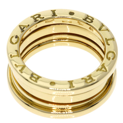 BVLGARI B.zero1 2 Band #48 Ring K18 Yellow Gold Ladies [Used]