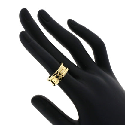 BVLGARI B.zero1 2 Band #48 Ring K18 Yellow Gold Ladies [Used]