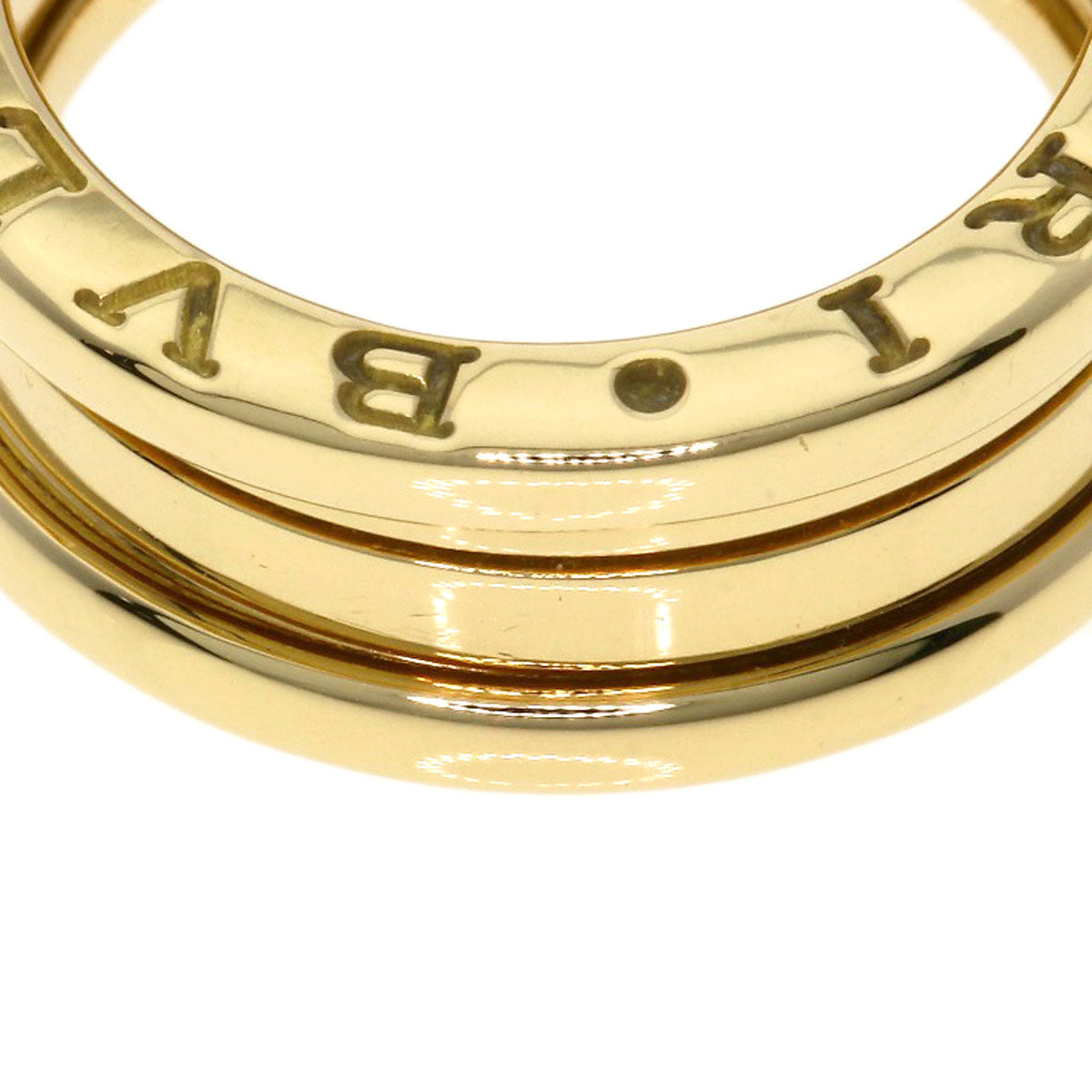 BVLGARI B.zero1 2 Band #48 Ring K18 Yellow Gold Ladies [Used]