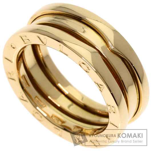 BVLGARI B.zero1 2 band #50 Ring K18 Yellow Gold Ladies [Used]