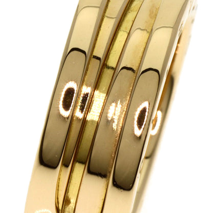 BVLGARI B.zero1 2 band #50 Ring K18 Yellow Gold Ladies [Used]