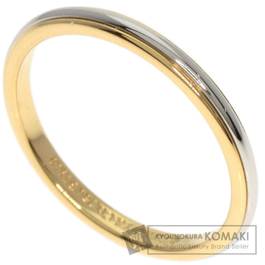 TIFFANY&Co. Wedding Two-Tone Ring K18 Yellow Gold PT950Ladies [Used]