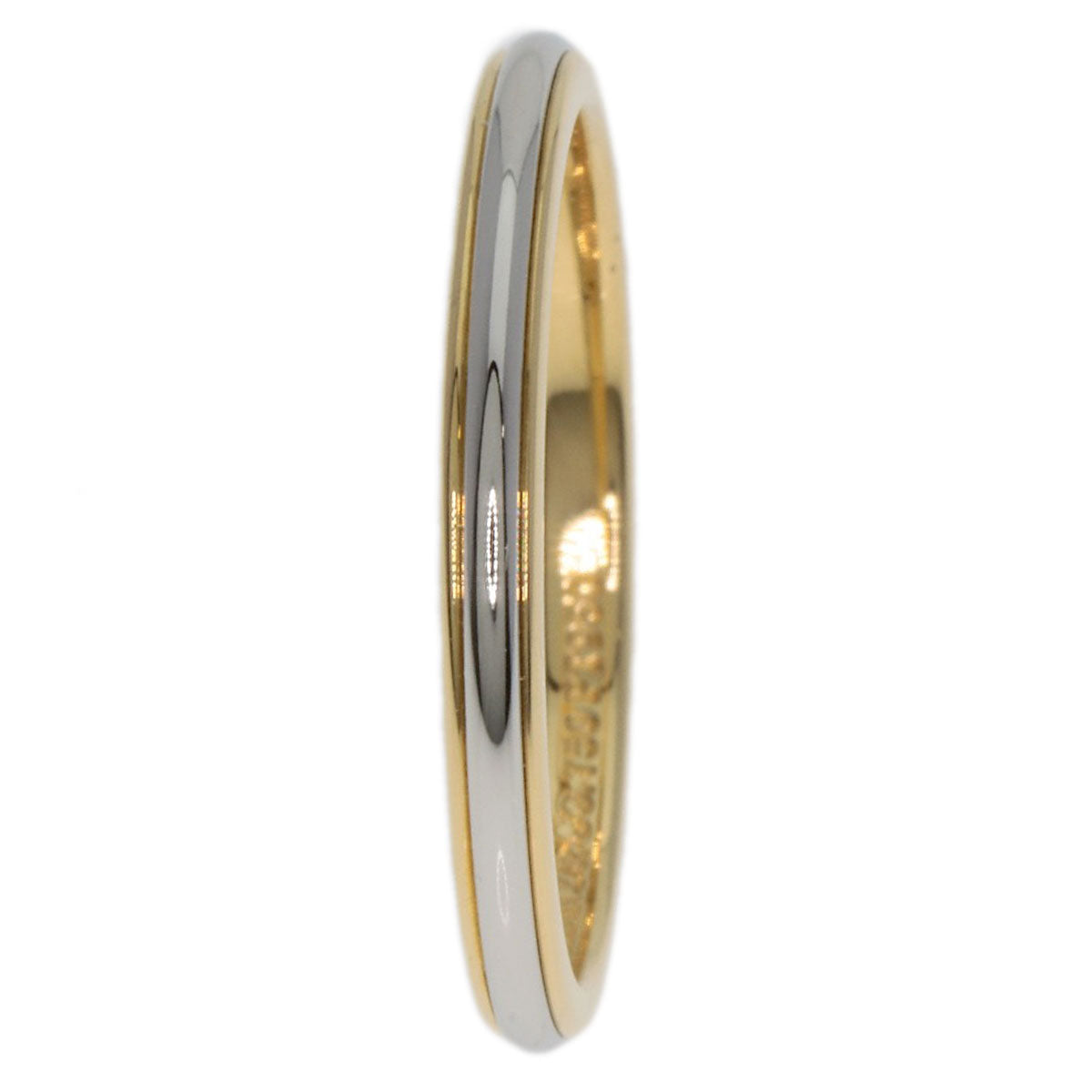 TIFFANY&Co. Wedding Two-Tone Ring K18 Yellow Gold PT950Ladies [Used]