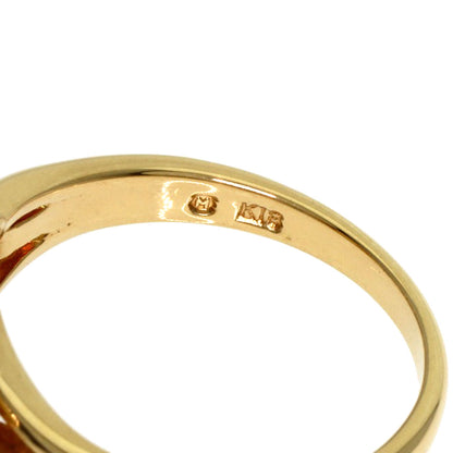 MIKIMOTO Pearl Pearl Ring K18 Yellow Gold Ladies [Used]