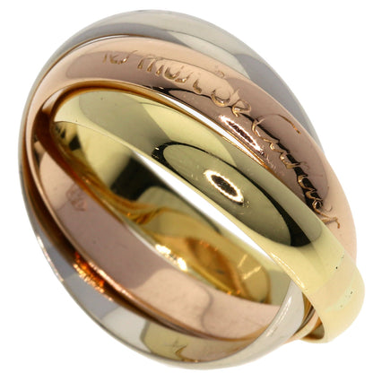 CARTIER   Trinity Ring  K18 Yellow Gold 18K Pink GoldLadies [Used]