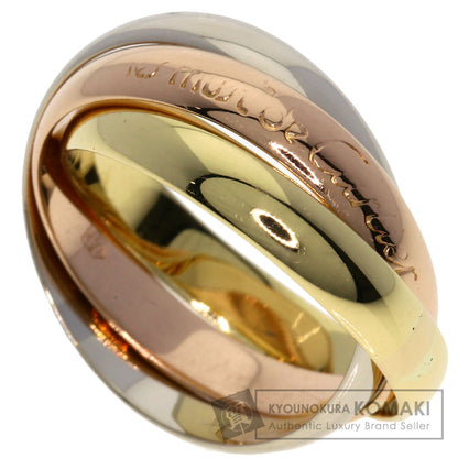 CARTIER   Trinity Ring  K18 Yellow Gold 18K Pink GoldLadies [Used]