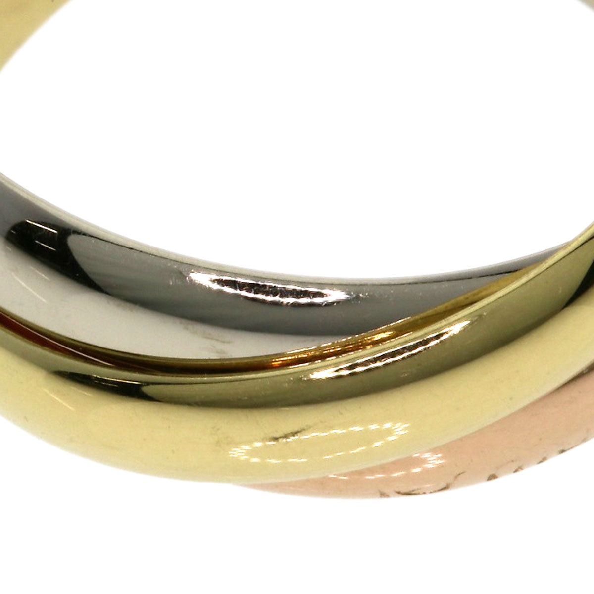 CARTIER   Trinity Ring  K18 Yellow Gold 18K Pink GoldLadies [Used]