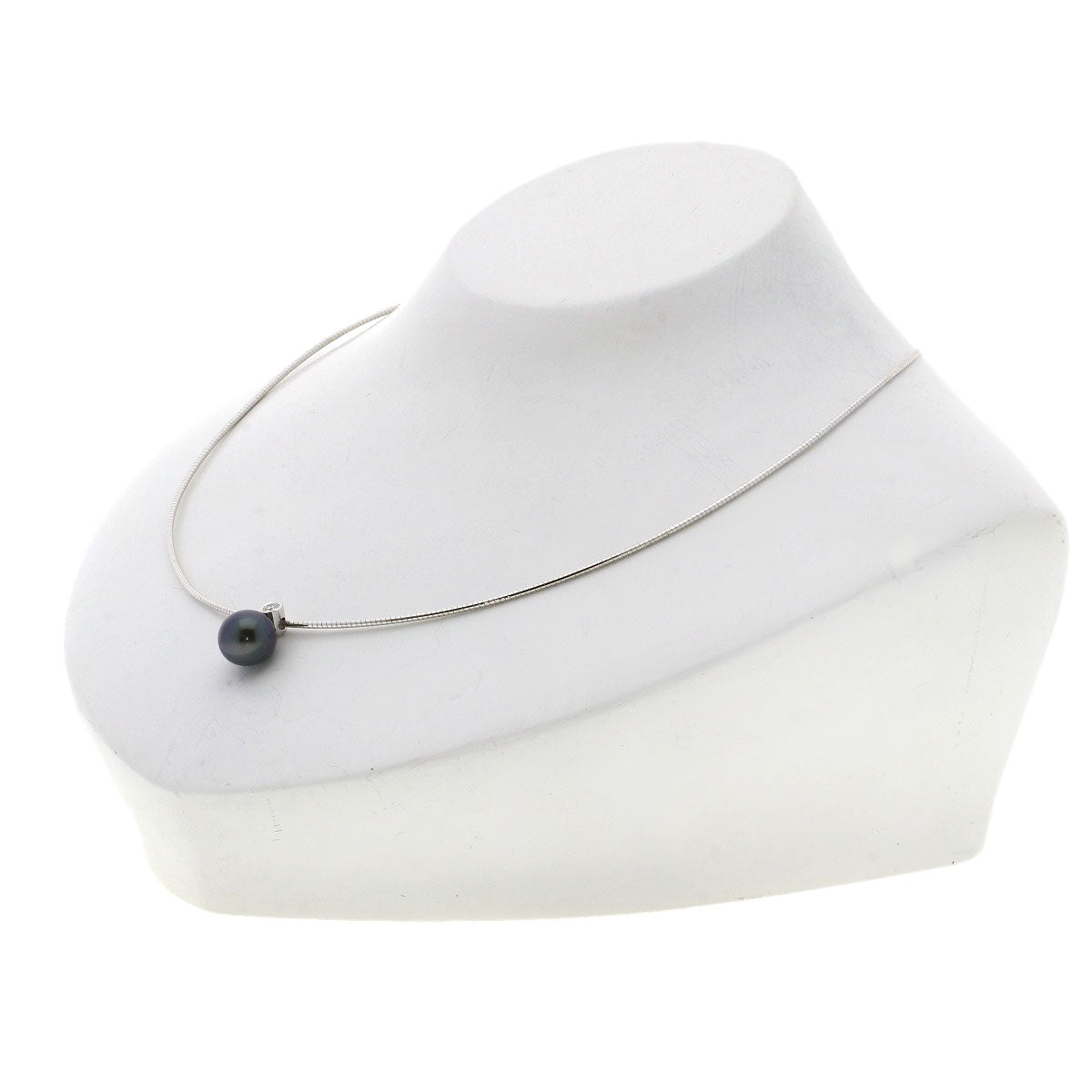 MIKIMOTO South SeaPearl Pearl Necklace K18 White Gold Ladies [Used]