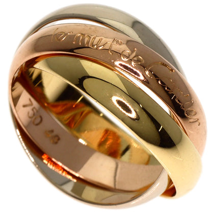 CARTIER   Trinity #48 Ring  K18 Yellow Gold K18 White GoldLadies [Used]