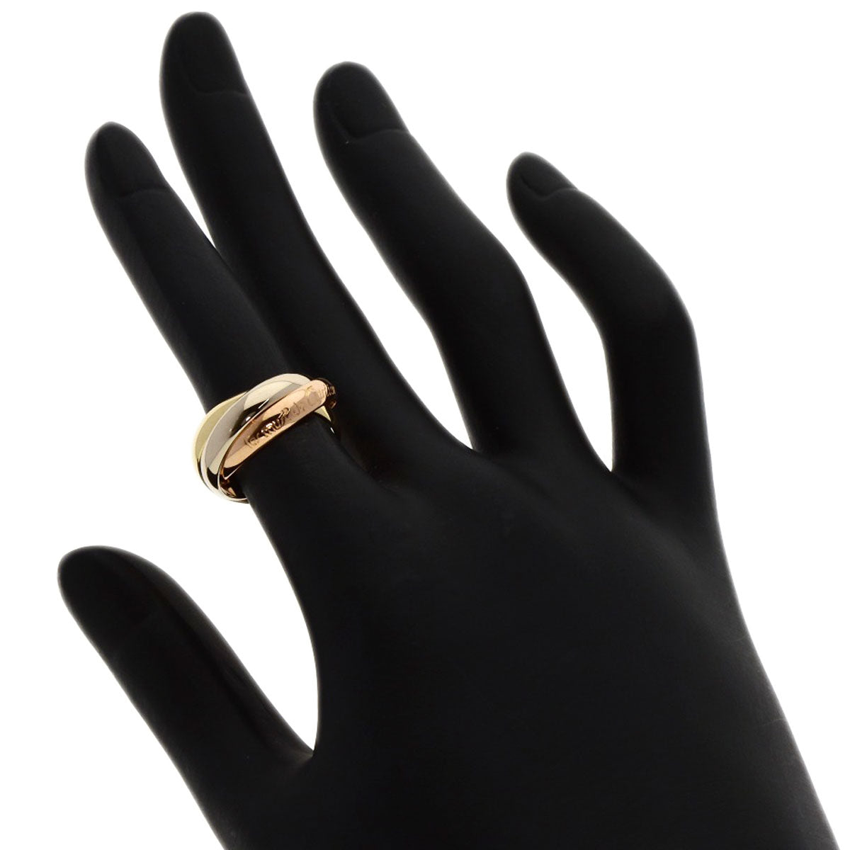 CARTIER   Trinity #48 Ring  K18 Yellow Gold K18 White GoldLadies [Used]