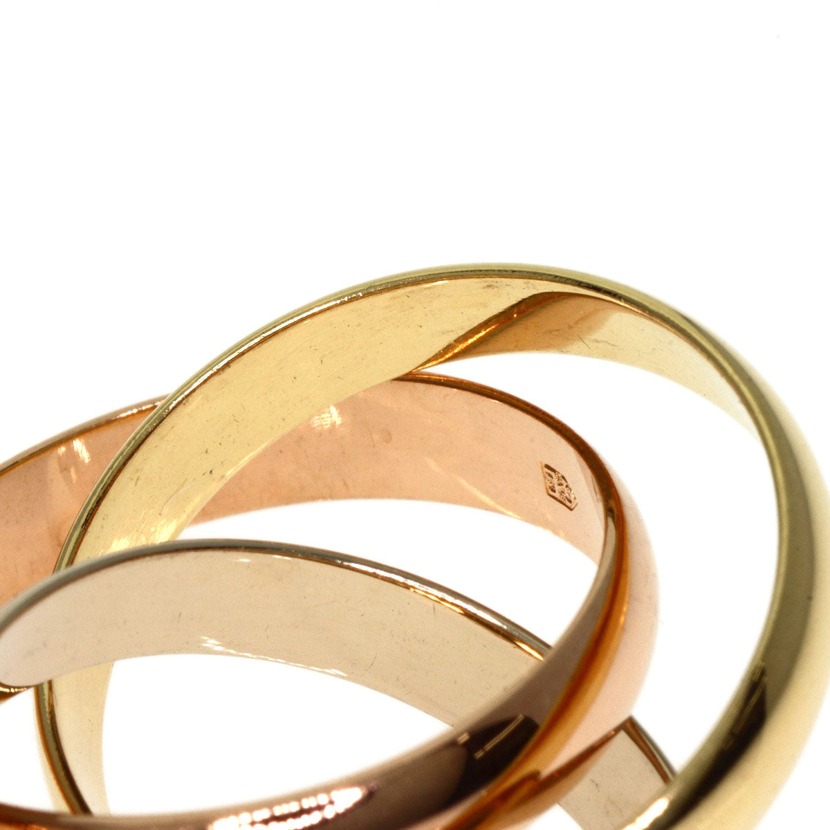 CARTIER   Trinity #48 Ring  K18 Yellow Gold K18 White GoldLadies [Used]