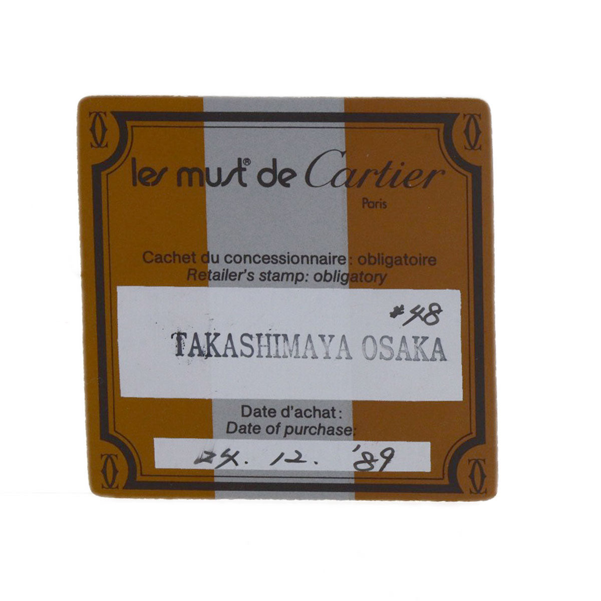 CARTIER   Trinity #48 Ring  K18 Yellow Gold K18 White GoldLadies [Used]