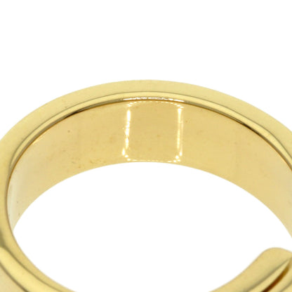 CARTIER Anniversary 1P Diamond #49 Ring K18 Yellow Gold Ladies [Used]