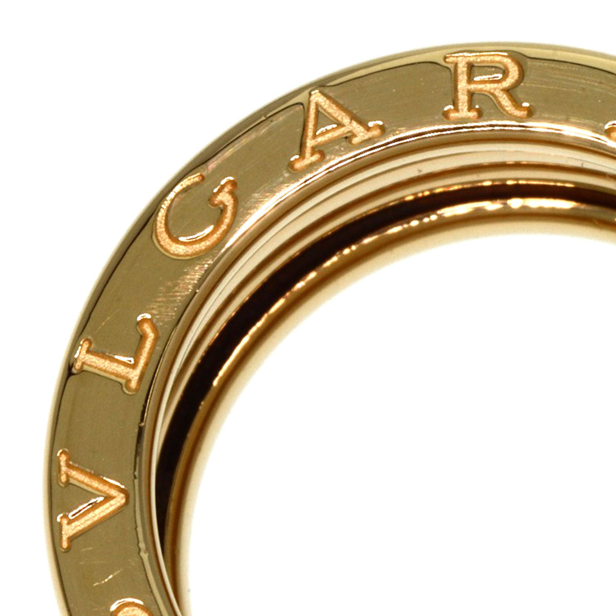 BVLGARI   B.zero1 4 band #51 Ring  K18 Yellow Gold Ladies [Used]