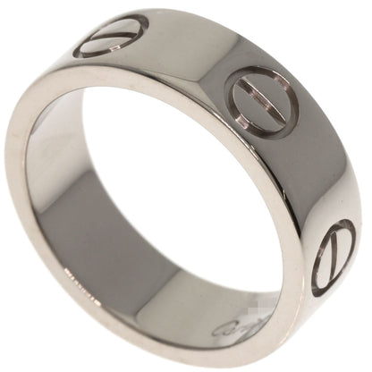 CARTIER love ring #48 Ring K18 White Gold Ladies [Used]