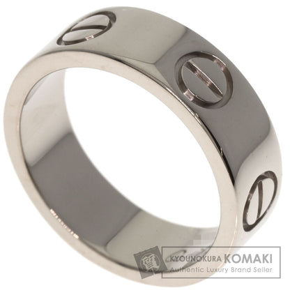 CARTIER love ring #48 Ring K18 White Gold Ladies [Used]