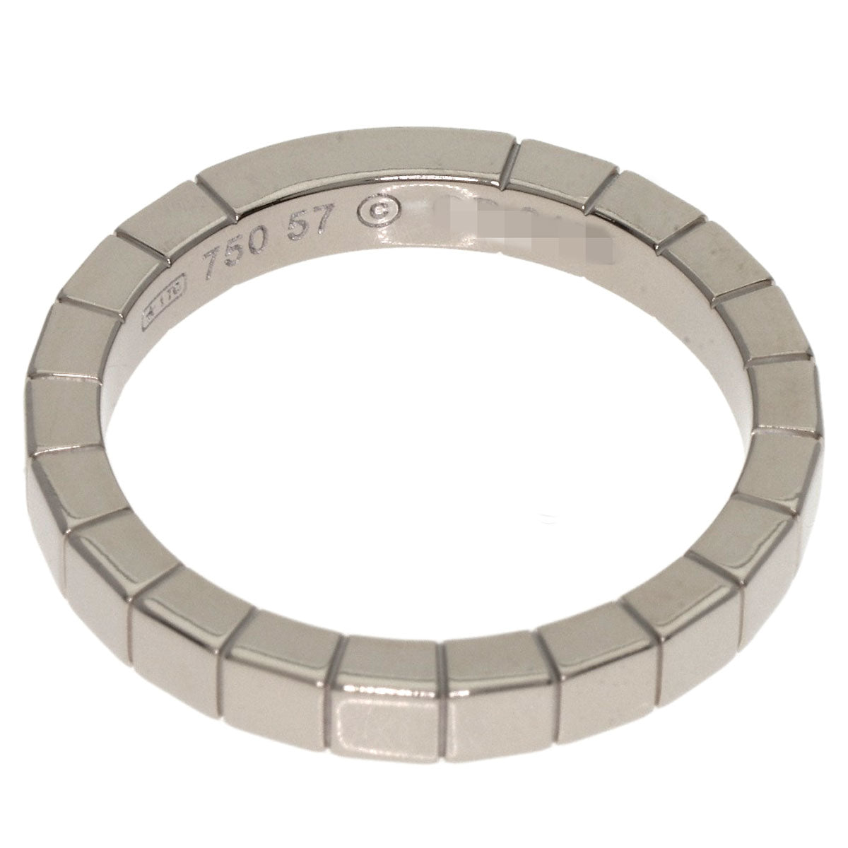 CARTIER Lanier # 57 Ring K18 White Gold Ladies [Used]
