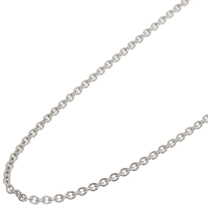 BVLGARI   Chain 16.1" Necklace  K18 White Gold Ladies [Used]