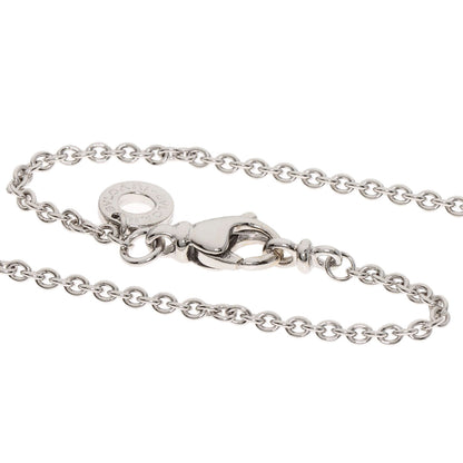 BVLGARI   Chain 16.1" Necklace  K18 White Gold Ladies [Used]