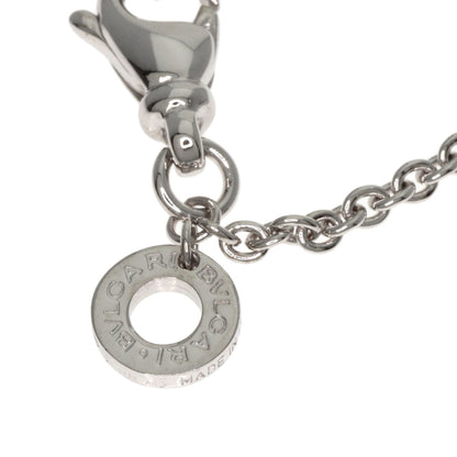 BVLGARI   Chain 16.1" Necklace  K18 White Gold Ladies [Used]