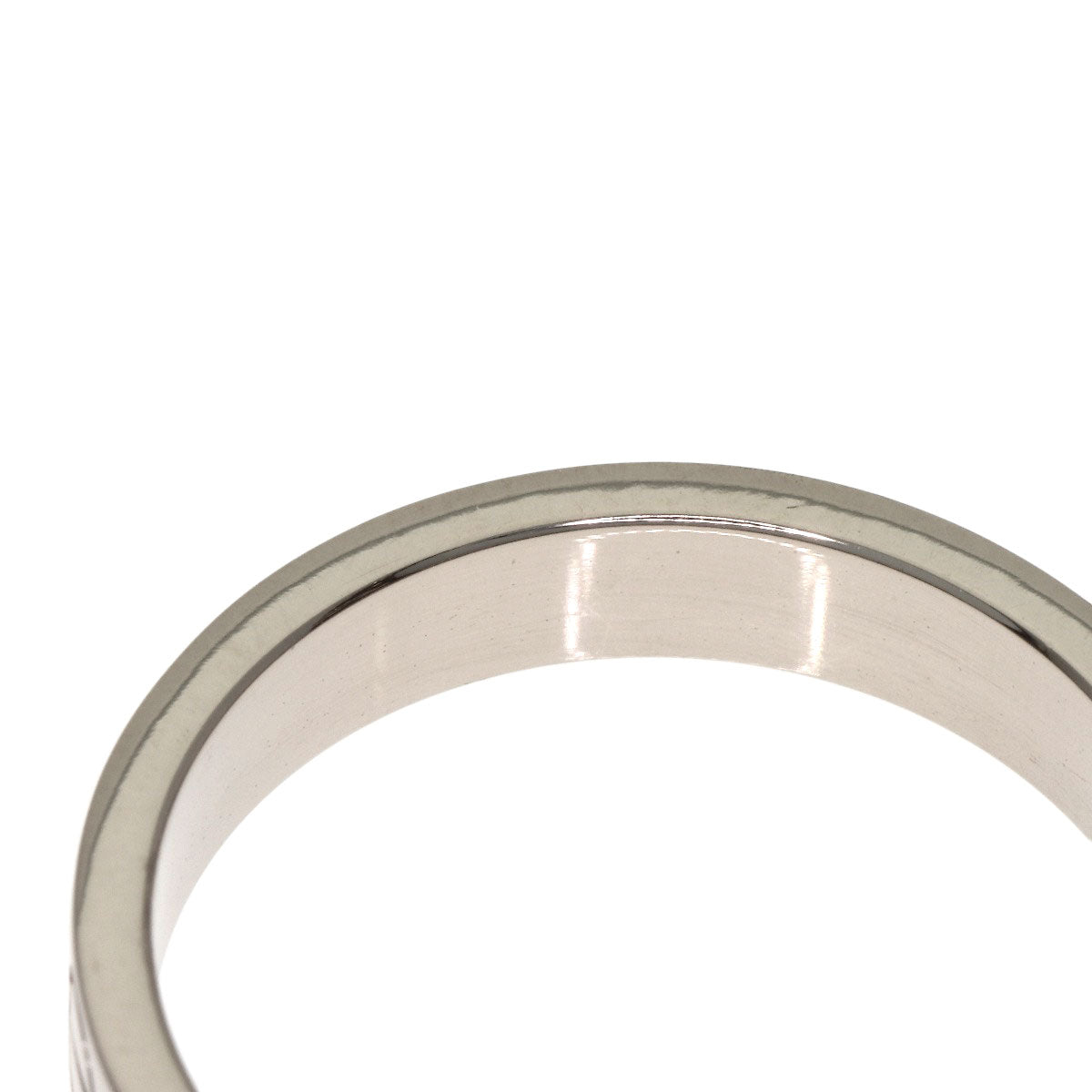 CARTIER love ring #50 Ring K18 White Gold Ladies [Used]