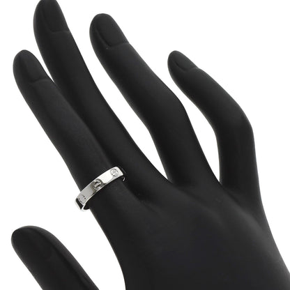 CARTIER   Mini love ring #49 Ring  Platinum PT950 Ladies [Used]