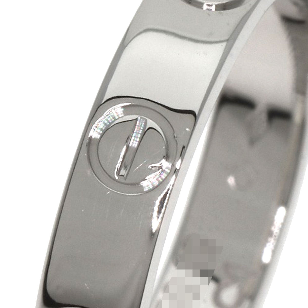 CARTIER   Mini love ring #49 Ring  Platinum PT950 Ladies [Used]